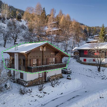 Chalet Noisette Authentic Swiss Chalet Perfect For Families La Tzoumaz Zewnętrze zdjęcie