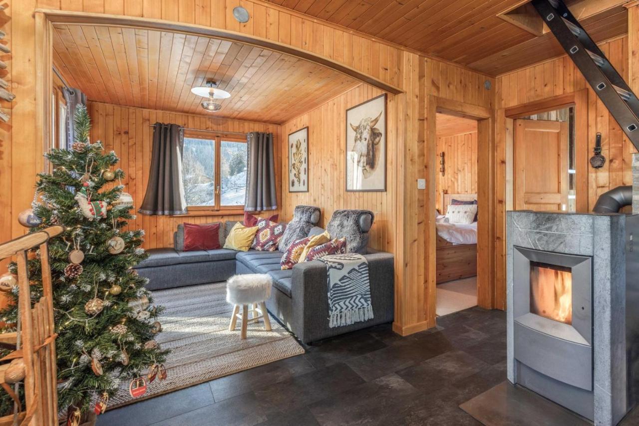 Chalet Noisette Authentic Swiss Chalet Perfect For Families La Tzoumaz Zewnętrze zdjęcie