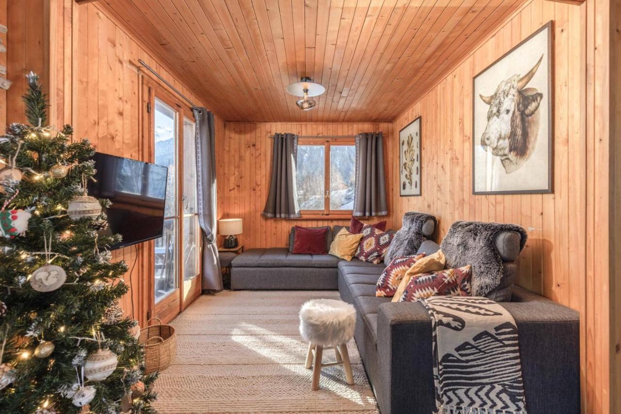 Chalet Noisette Authentic Swiss Chalet Perfect For Families La Tzoumaz Zewnętrze zdjęcie
