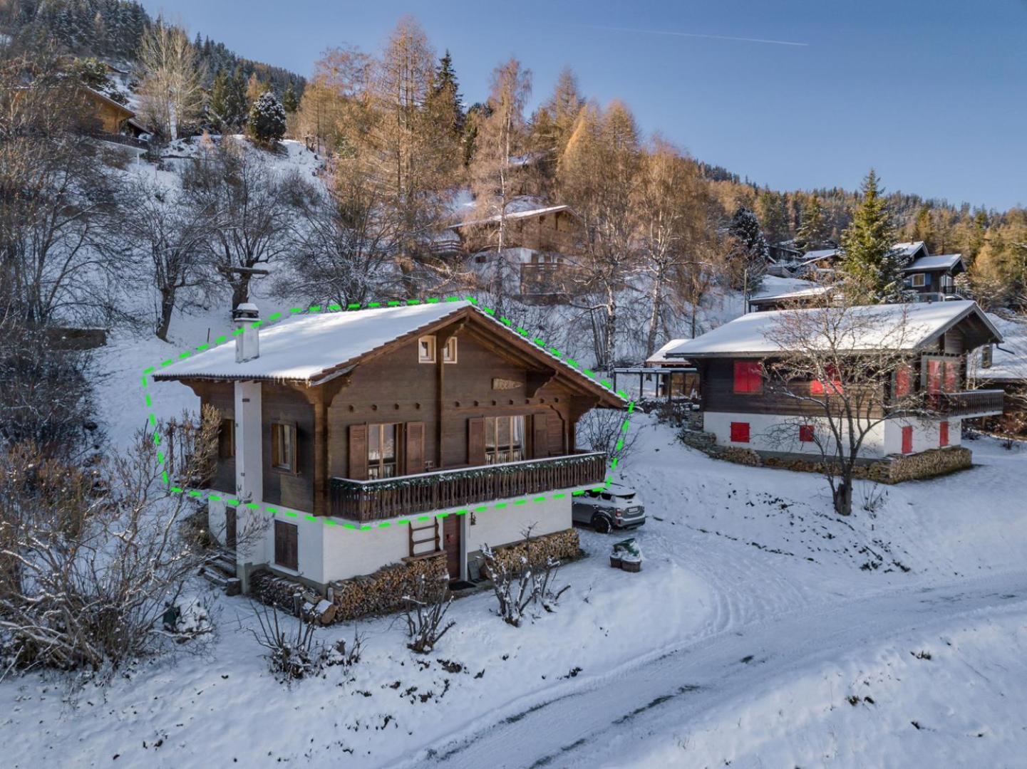 Chalet Noisette Authentic Swiss Chalet Perfect For Families La Tzoumaz Zewnętrze zdjęcie